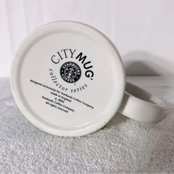 Vintage 2002 Starbucks London City Mug Collection  Series Big Ben Ceramic Mug - Picture 7 of 11